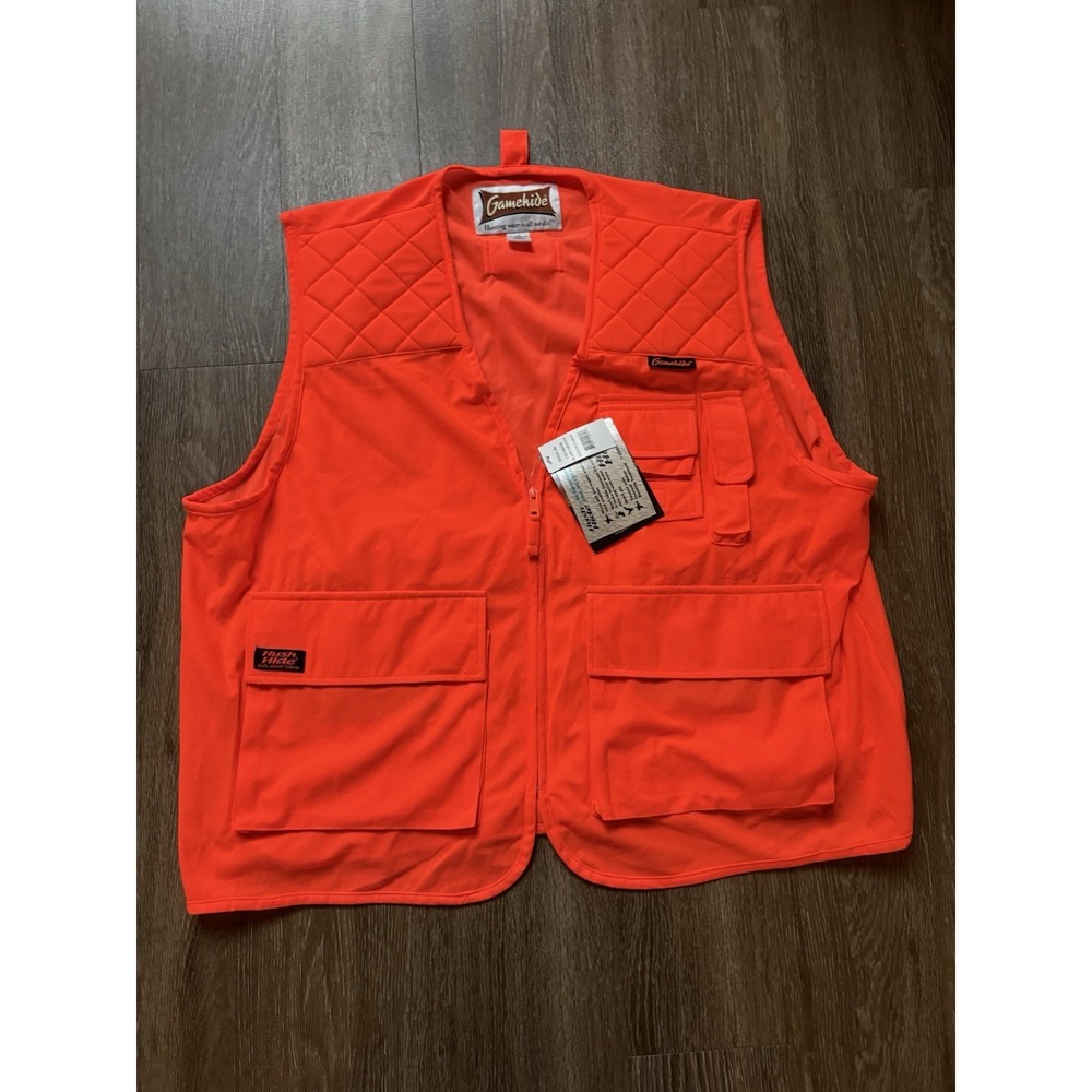 Blaze Orange Upland Bird Hunting - (Pheasants Forever) - Shooting Vest, Men's XL